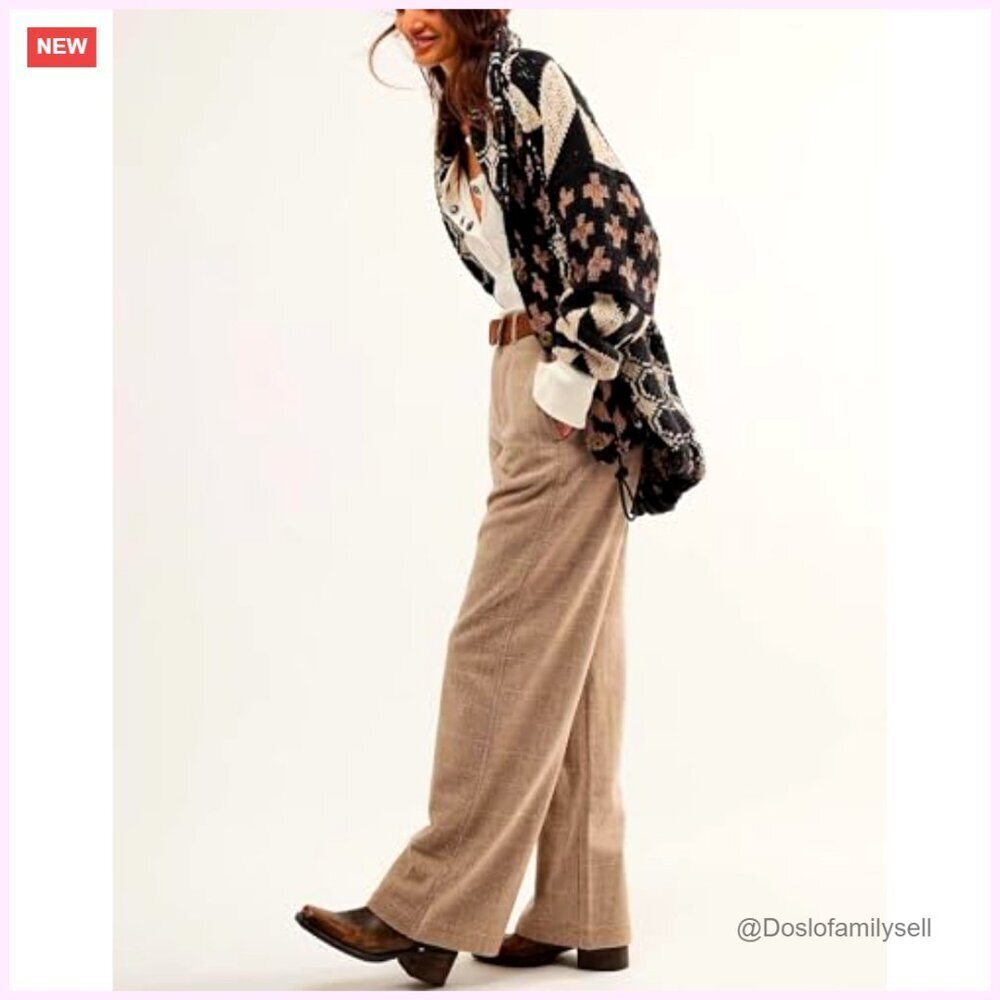 Oversized Shawl Collar Cardigan Sweater, Polyester, Boho Fall Coat - Picture 3 of 3